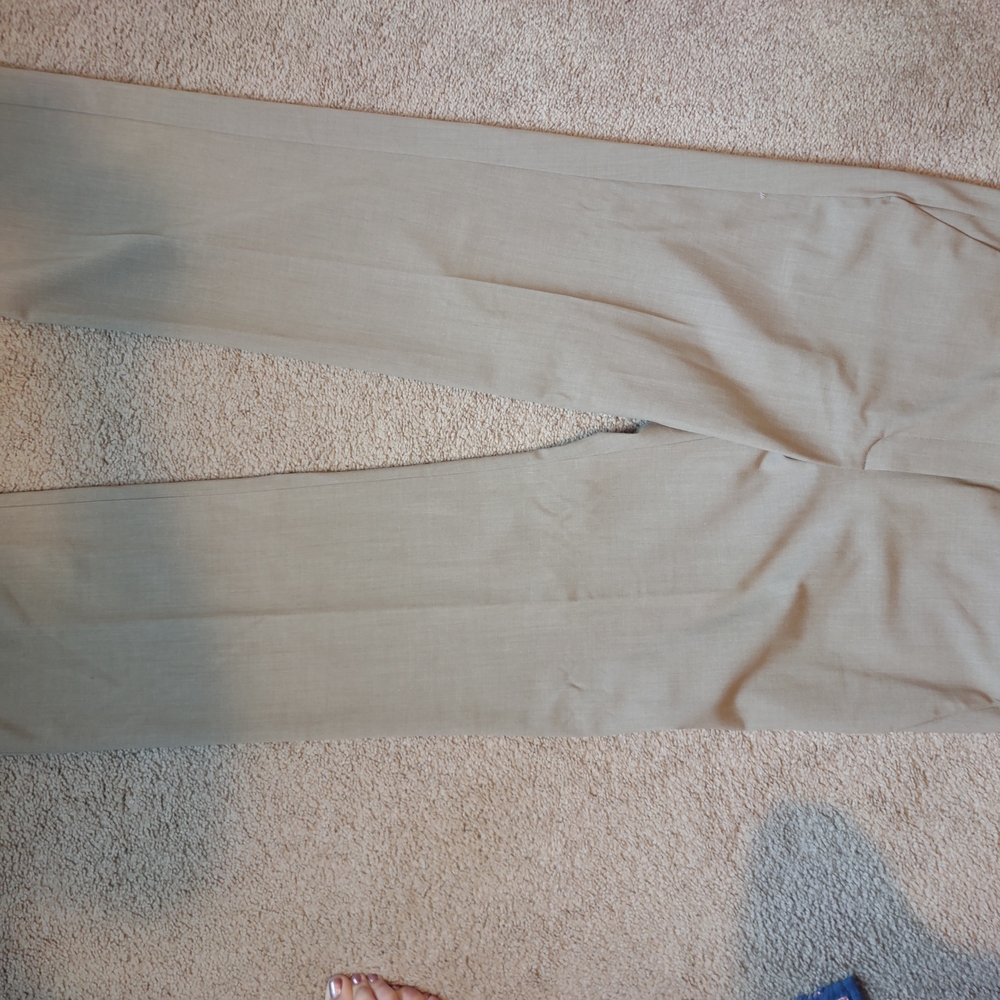 Sharagano Tan Boot Cut Pants